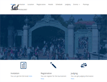 Tablet Screenshot of calinvitational.com
